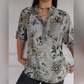 💥Hot Sales-49% OFF🍃Women's Casual Half Button Printed Shirt