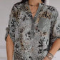 💥Hot Sales-49% OFF🍃Women's Casual Half Button Printed Shirt