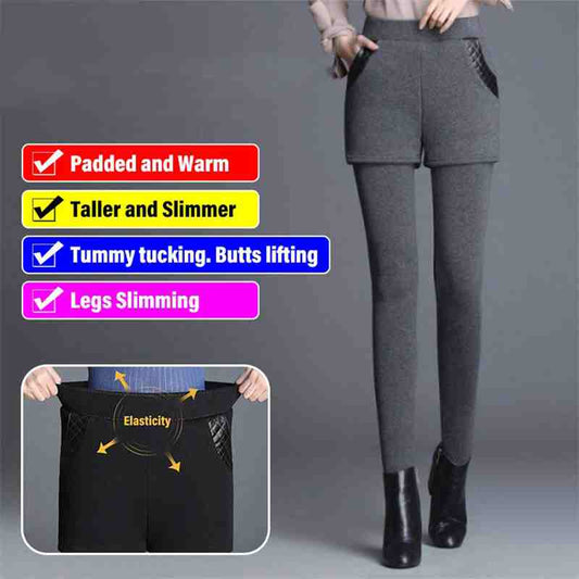❄️Winter Specials❄️ Faux Two Piece Curves Body Shaping Pants