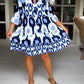 🔥HOT SALE 50% OFF🔥Spotted Print Pleated Dress