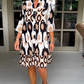 🔥HOT SALE 50% OFF🔥Spotted Print Pleated Dress