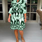 🔥HOT SALE 50% OFF🔥Spotted Print Pleated Dress