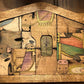 🎁 Wooden Jesus Puzzle Statue, Nativity Puzzle with Wood Burned Design