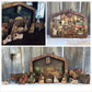 🎁 Wooden Jesus Puzzle Statue, Nativity Puzzle with Wood Burned Design