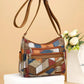 👜New Fashion PU Soft Leather Color Matching Shoulder Bag