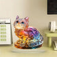 🐱Limited Time Sale-SAVE 49% OFF - Colorful Kitten Desktop Standing Decoration