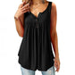 💥Last Day Special Sale 49% OFF👚Comfy Loose Button Sleeveless Tank Top For Women
