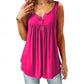 💥Last Day Special Sale 49% OFF👚Comfy Loose Button Sleeveless Tank Top For Women