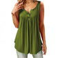 💥Last Day Special Sale 49% OFF👚Comfy Loose Button Sleeveless Tank Top For Women