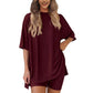 🍧Summer Hot Sale-60%OFF💞Women's Summer Casual loose two-piece set