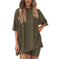 🍧Summer Hot Sale-60%OFF💞Women's Summer Casual loose two-piece set