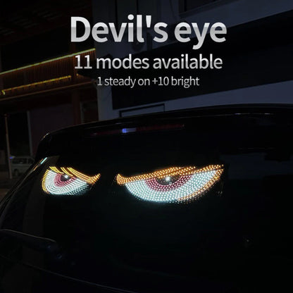 😈2Pcs LED Devil Eyes Lights for Truck Windshield