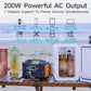 ⏰Limited Sale 49% OFF 🔥200W Portable Power Station with Display
