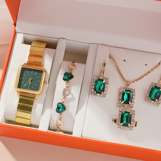 🎁 Hot Sale 49% OFF 🔥5-in-1 Sparkling Jewelry Gift Box