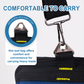 🧰🔧 Heavy Duty Tool Bag – Waterproof Hard Bottom, Oxford Cloth, Multiple Pockets, Padded Handle & Shoulder Strap – for DIY, Construction, Auto Repair – 13" to 19" (Red/Blue/Yellow/Green)