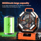 🏆HOT SALE 50%OFF🍃Portable Oscillating Fan with Remote Control