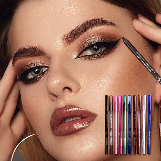 🔥 Limited-Time Discount 70%OFF🔥each under £1💕10PCS Colored Eyeliner Gel Pens