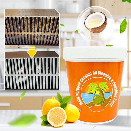 ✨Multi-Purpose Coconut Oil Cleaning & Polishing Paste