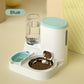 Gravity Pet Feeder and Water Dispenser Set