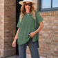 🌸Women’s Loose Short Sleeve Knit Top – Soft, Breathable & Versatile for Daily Casual