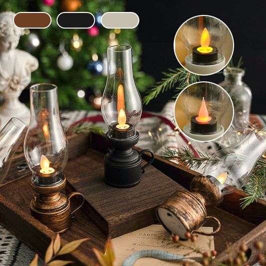 ✨🔥 LED Vintage Petroleum Lamp Electronic Rocking Candle