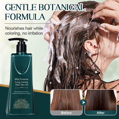 🎁Christmas Hot Sale 60% OFF🔥Mild Formula Long Lasting Hair Dye Set