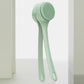 Long-handled electric exfoliating bath brush