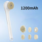 Long-handled electric exfoliating bath brush