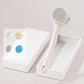 Long-handled electric exfoliating bath brush