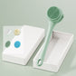 Long-handled electric exfoliating bath brush
