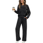 💜 LAST DAY PROMOTION - 50%OFF 💜 Women's Crew Neck Top & Drawstring Pants Set