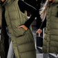 ❄️HOT SALE 50% OFF🍂Women's Long Puffer Vest with Quilted Hood & Button Down Closure