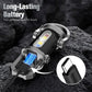 🥳2026 HOT SALE🥳💞50K+ SOLD! 🔦💡 50% OFF! Keychain Flashlight – LED+COB dual light, 7 modes for every need. Ultra-light 29g – clip it on your keys or jacket. Never be caught in the dark again – safe walks, every time! 🚶✅