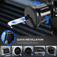 Auto-Clamping Car Phone Holder
