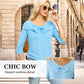 Women’s Knit Sweater with Bow