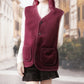 Women's Winter Warm Button Down Vest