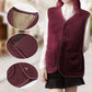 Women's Winter Warm Button Down Vest