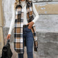 Women's Trendy Lapel Plaid Vest for Fall
