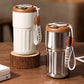 Coffee Thermos Cup with Temperature Display