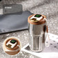 Coffee Thermos Cup with Temperature Display