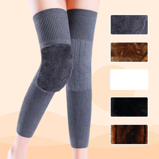 ❄️Winter Hot Sale 50% OFF❄️Universal Cold Protection Thickened Faux Furred Knee Pads