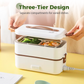 Stainless Steel Portable Electric Lunch Box