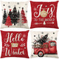 🎄🔥Christmas Promotion 50% OFF🔥Cute Christmas Print Pillow Cover