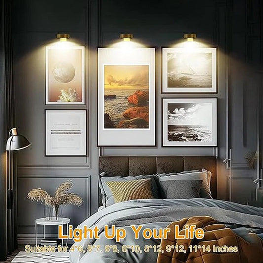 Minimalist Rechargeable LED Wall Spotlight