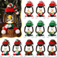 🎅Early Christmas Sale 50% OFF🎄Christmas Decoration Mini Snowman Lantern with Hats and Scarves