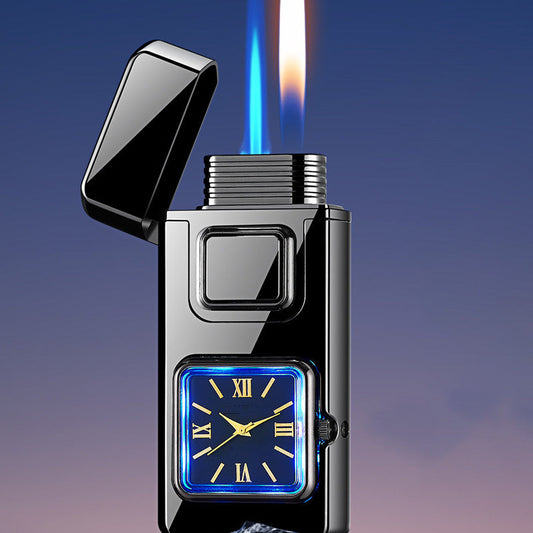 Multifunctional Creative Lighter with Integrated Watch