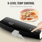 Foldable Silicone Food Warming Tray: 10-Second Fast Heating