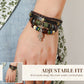 Artistic Adjustable Multi-Layer Beaded Bracelet