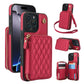 Protective iPhone Case with Detachable Strap & Card Holder