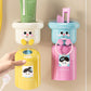 Adhesive Toothbrush Holder with Magnetic Cup